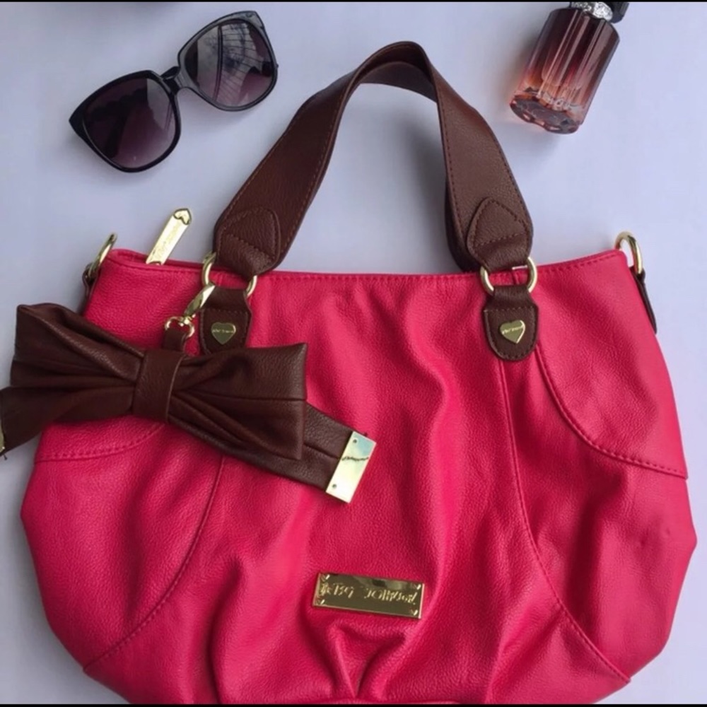 Hot pink Betsey Johnson